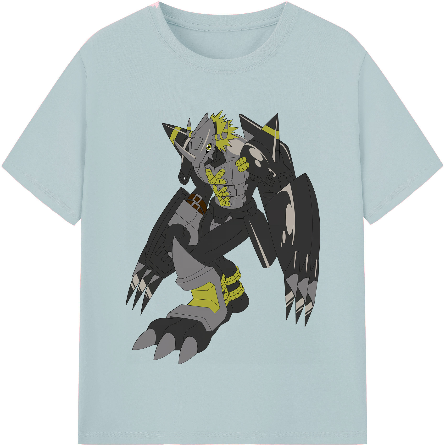 （画像用） Digimon デジタルモンスター/デジモン 綿100％半袖Tシャツ（フロントプリント）